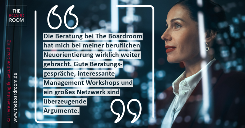 Erfahrung in der Karriereberatung zur beruflichen Neuorientierung als Führungskraft