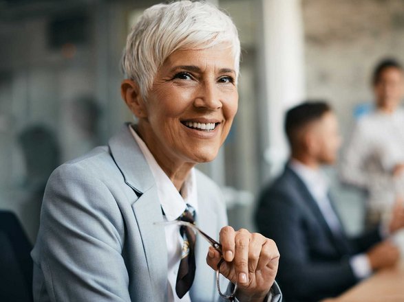 Zwei Silverpreneure, Führungskräfte nach der aktiven Karriere
