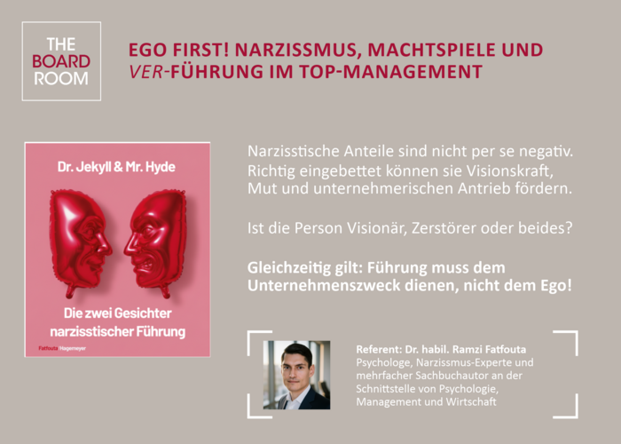 Zwei Gesichter narzisstischer Führung