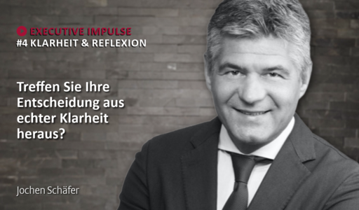 Jochen Schäfer, Karrierewechsel im Topmanagement