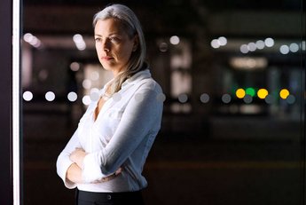 Weibliche Führungskraft im Vorstand